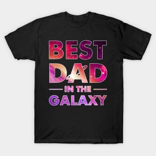 Best Dad In The Galaxy T-shirt For Father_s Day T-Shirt